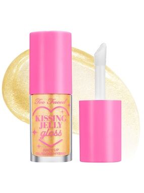 NWT too faced kissing jelly lip gloss pins colada